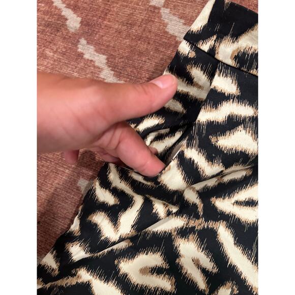 Darjoni Animal Print Cotton Mini Skirt Skirt 8 - Picture 3 of 6
